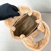 Kitlife Prada velvet mini handbag beige - 16x14x7.5 cm - 4