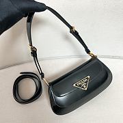 Kitlife Prada Logo-Plaque Shoulder Bag black - 24x11x4cm - 1