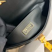 Kitlife Prada Logo-Plaque Shoulder Bag black - 24x11x4cm - 6