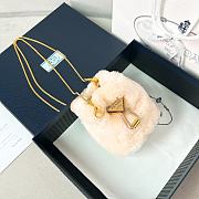 kitlife prada Shearling mini-pouch - 9.5x9x6 cm - 1