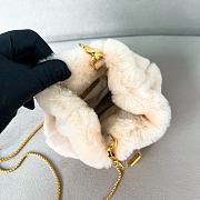 kitlife prada Shearling mini-pouch - 9.5x9x6 cm - 5