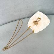 kitlife prada Shearling mini-pouch - 9.5x9x6 cm - 6