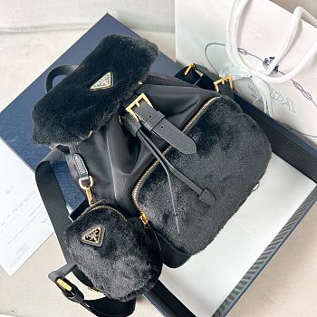 Kitlife Prada backpack black - 25x20.5x11.5cm