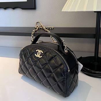 kitlife Chanel black bag - 20x13 cm