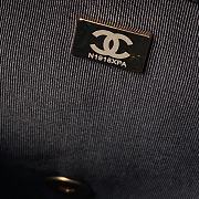 Kitlife Chanel logo black bag - 22×21×9cm - 4
