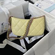 Kitlife Chanel hobo yellow bag - 12×21×4cm - 6