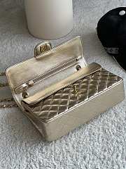 Chanel Gold Flap Bag Lambskin - 25 cm - 5