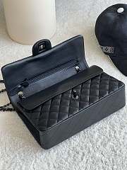 Chanel black  Flap Bag Lambskin - 25 cm - 2