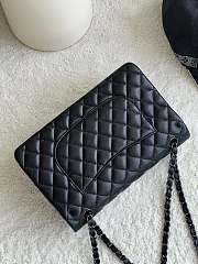 Chanel black  Flap Bag Lambskin - 25 cm - 4