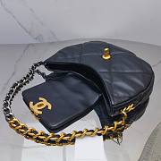 Kitlife Chanel19 bag 24C black - 30x21x7.5cm - 6