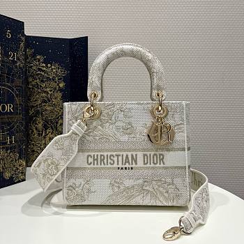 Kitlife Dior lady D-life Bag - 24x20x11cm