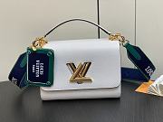 kitlife Louis vuitton Twist lock MM handbag white  - 23 x 17 x 9.5 cm - 1