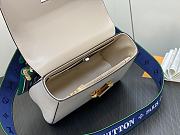 kitlife Louis vuitton Twist lock MM handbag white  - 23 x 17 x 9.5 cm - 5