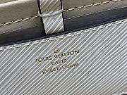 kitlife Louis vuitton Twist lock MM handbag white  - 23 x 17 x 9.5 cm - 2