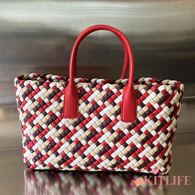 kitlife Bottega Veneta Large Cabat Red bag - 37x17x23 cm - 1