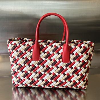 kitlife Bottega Veneta Large Cabat Red bag - 37x17x23 cm