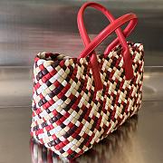 kitlife Bottega Veneta Large Cabat Red bag - 37x17x23 cm - 5