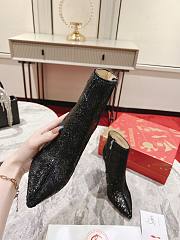 kitlife Maison Christian Louboutin boots black - 8.5cm - 5