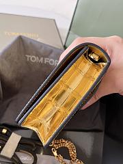 kitlife Tom Ford 2way Gold bag crocodile skin leather - 16x10x4 cm - 6