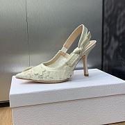 kitlife J‘Adior Slingback White Pump 10 cm - 5