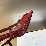 kitlife J‘Adior Slingback Pump red 6.5cm - 2