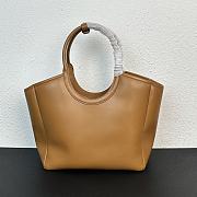 Kitlife MiuMiu hobo logo tote bag brown - 12x28x26 cm - 2