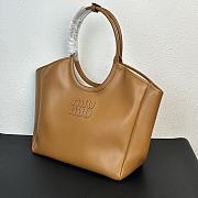 Kitlife MiuMiu hobo logo tote bag brown - 18x38x38 cm - 4