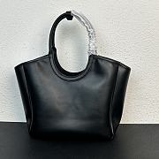 Kitlife MiuMiu hobo logo tote bag black - 12x28x26 cm - 3