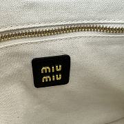 Kitlife MiuMiu hobo logo tote bag black - 12x28x26 cm - 5