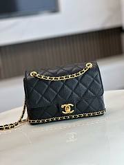 kitlife Chanel MATELASSE cc black bag - 20.5x7.5x13 cm - 1