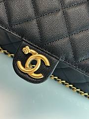 kitlife Chanel MATELASSE cc black bag - 20.5x7.5x13 cm - 2