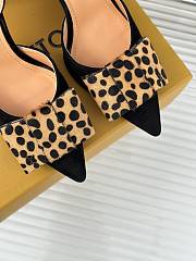 Kitlife LV Blossom Slingback Pump Black - 9.5 cm heels - 6