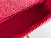 Kitlife Chanel leboy red bag - 25x15x9 cm - 6