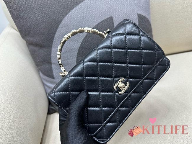 Kitlife chanel Woc black bag - 19cm - 1