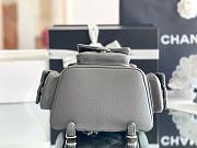 Kitlife Chanel backpack Duma gray - 21.5x19.5x12 cm - 3