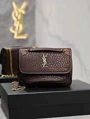 Kitlife YSL niki brown bag - 22x16.5x12 cm - 1