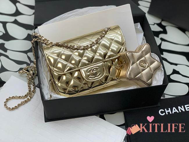Kitlife Chanel CF gold bag - 24 cm - 1
