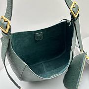 Kitlife burberry chess shoulder green bag - 30x33x9 cm - 6