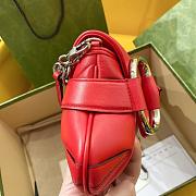 Kitlife GUCCI Horsebit chain shoulder bag red - 38x15x16 cm - 6