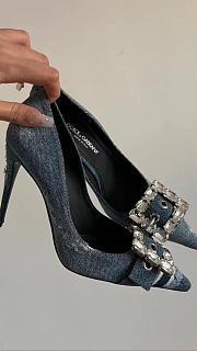 Kitlife Dolce & Gabbana heels denim - 105 mm - 1