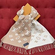Kitlife Louis Vuitton scart beige -  35x217 cm - 1