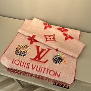 Kitlife Louis Vuitton scart Red - 190x45cm - 4