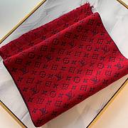Kitlife Louis Vuitton scart Red - 40x180 cm - 6