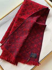Kitlife Louis Vuitton scart Red - 40x180 cm - 2