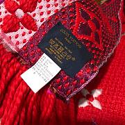 Kitlife Louis Vuitton scart Red - 30x175 cm - 3