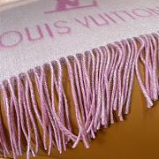 Kitlife Louis Vuitton scart Pink - 191x46 cm - 5
