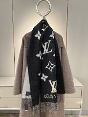 Kitlife Louis Vuitton scart Black - 45x191 cm - 1