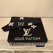 Kitlife Louis Vuitton scart Black - 45x191 cm - 5