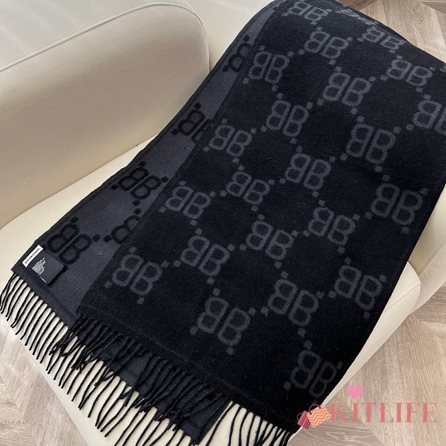 Kitlife Gucci & Balenciaga black - 45x215cm - 1