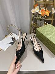 Kitlife Gucci slingback pump heels black - 1